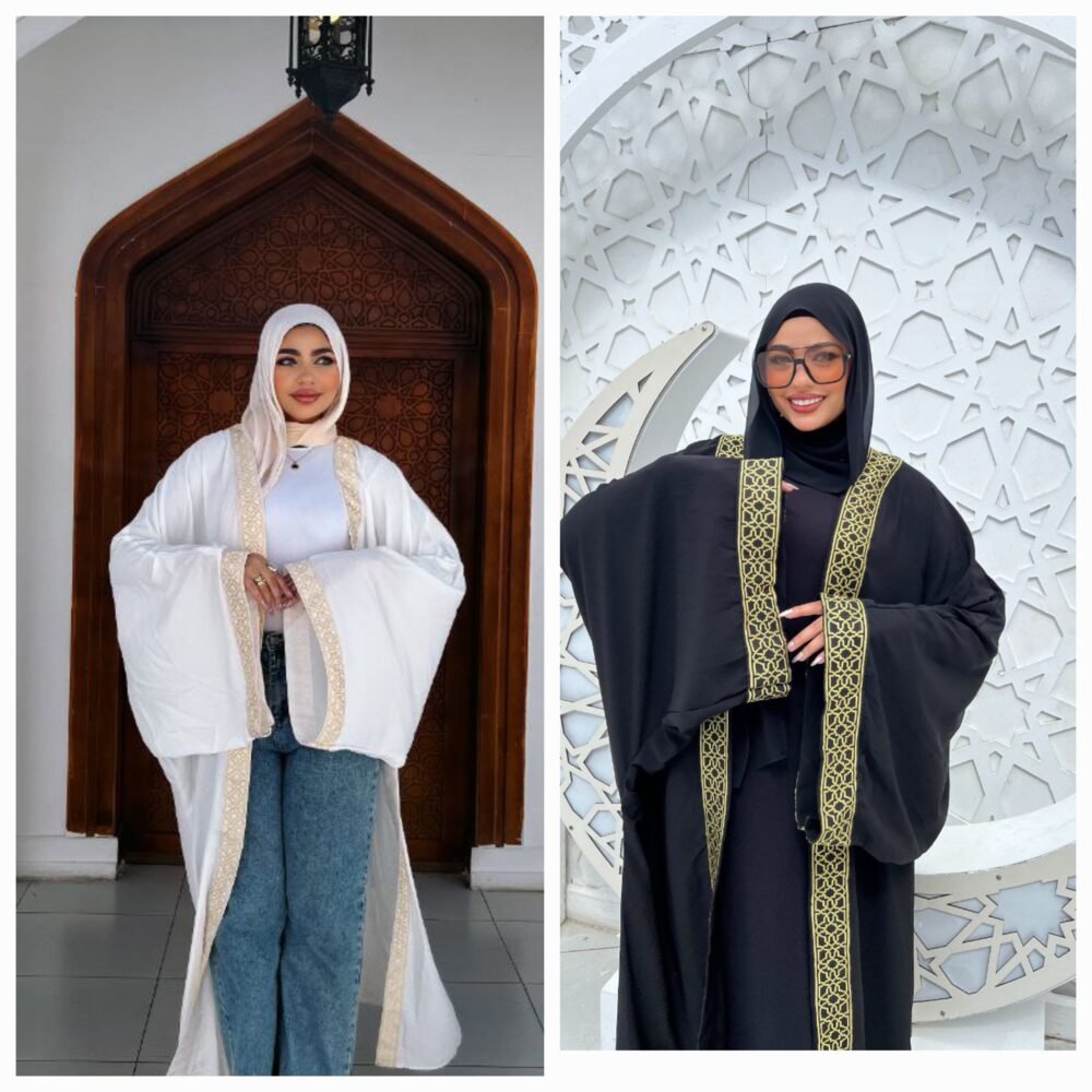 عبايه شريط جولد ✨️