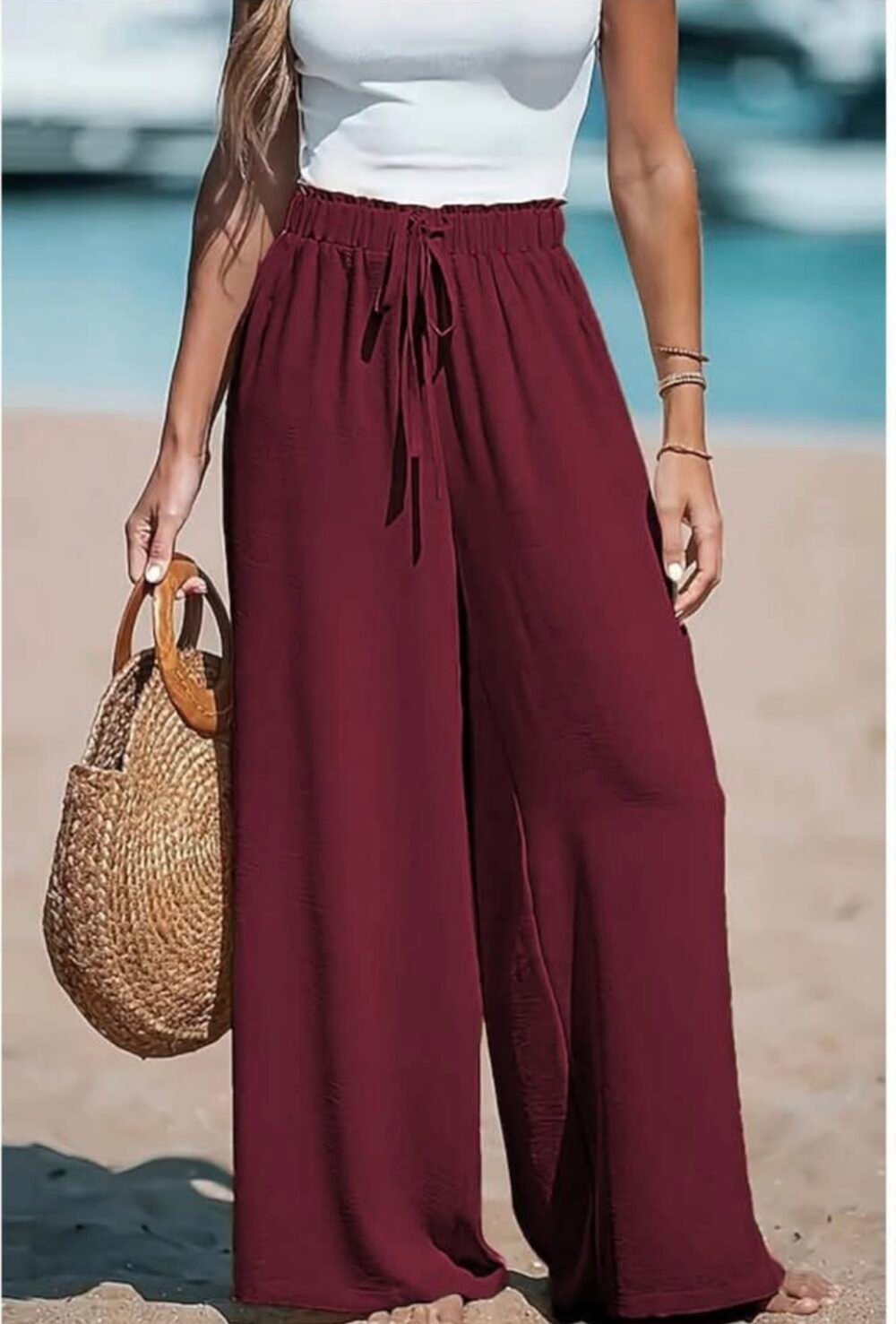 ⁦بنطلون كتان⁩ - الصورة ⁦4⁩