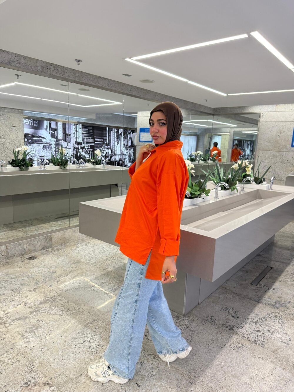 ⁦شيميز بوبلين ضهر طويل⁩ - الصورة ⁦17⁩