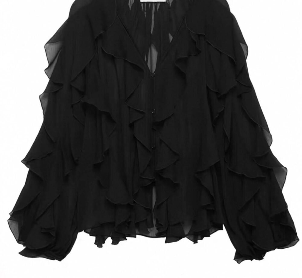 ⁦بلوزة شيفوون⁩ - الصورة ⁦4⁩