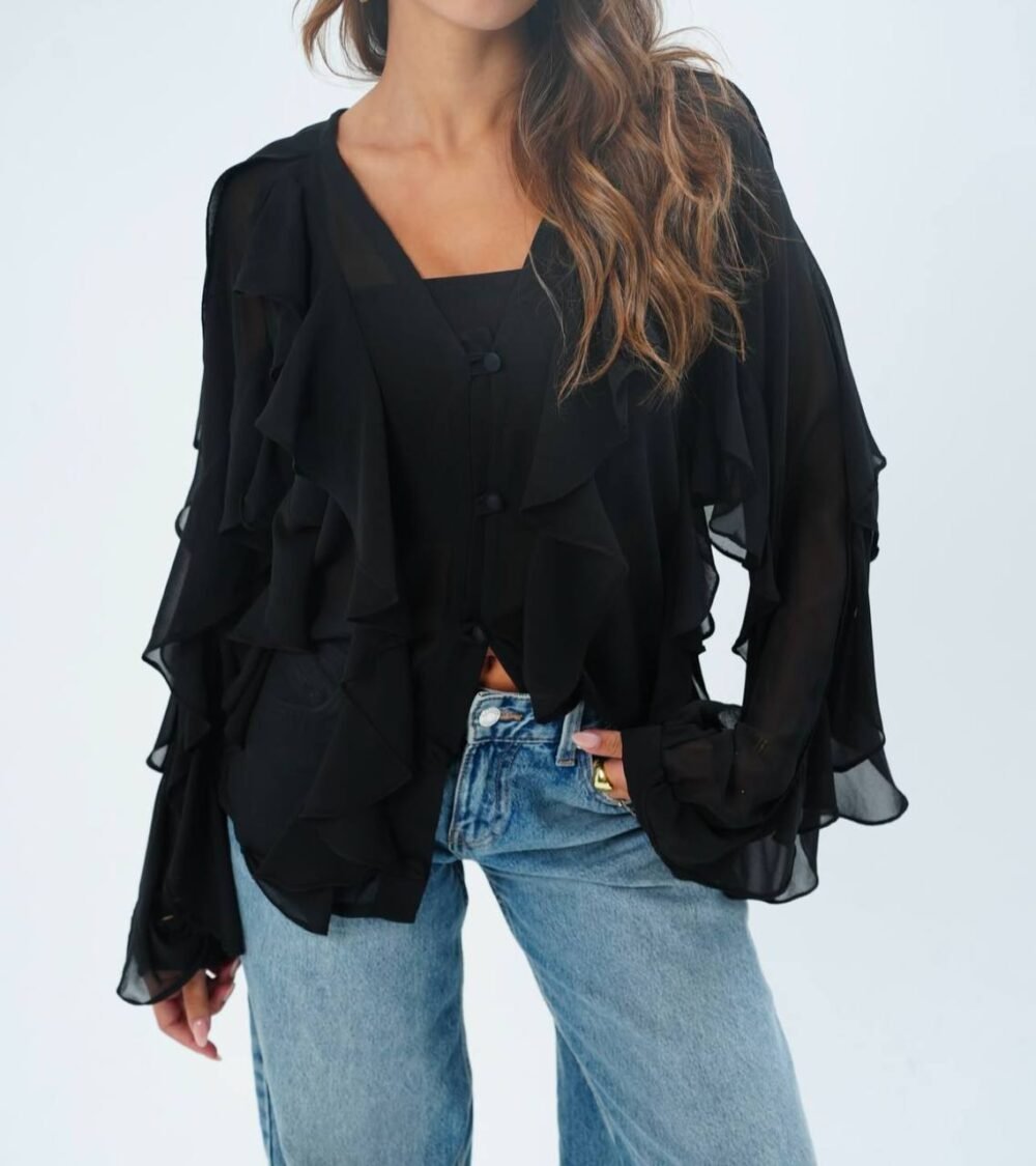 بلوزة شيفوون