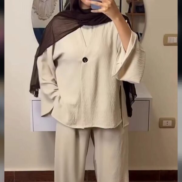 سوت كتان زرار واحد